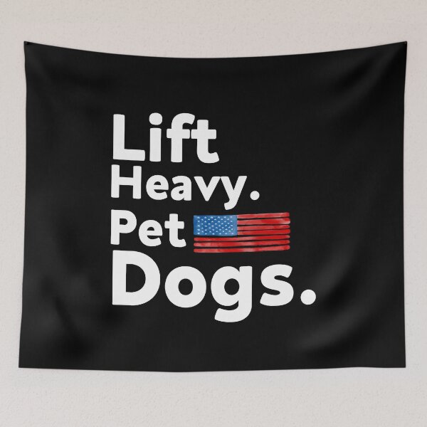 Item preview, Funny Lift Heavy Pet Dogs Gym Gift for Weightlifters And Dog Lovers  designed and sold by AMERZAGUE DESIGN.
