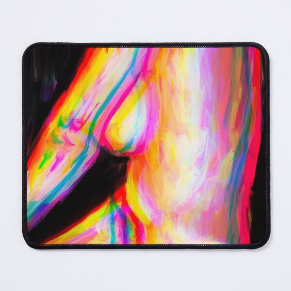 Item preview, chromatic side view of a woman, introspective portrait designed and sold by dusso.