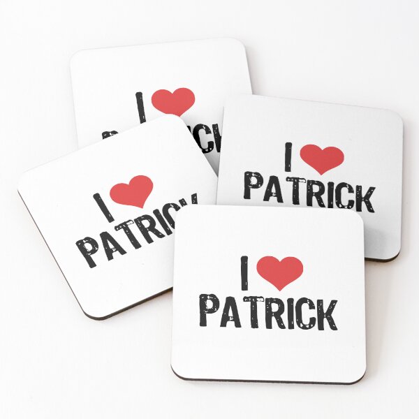 Item preview, I Love Patrick designed and sold by The "I Love Everything" Shop.