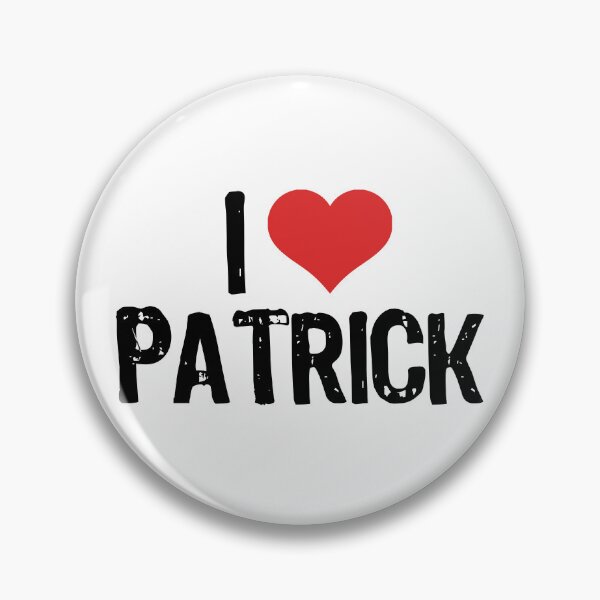 Item preview, I Love Patrick designed and sold by The "I Love Everything" Shop.