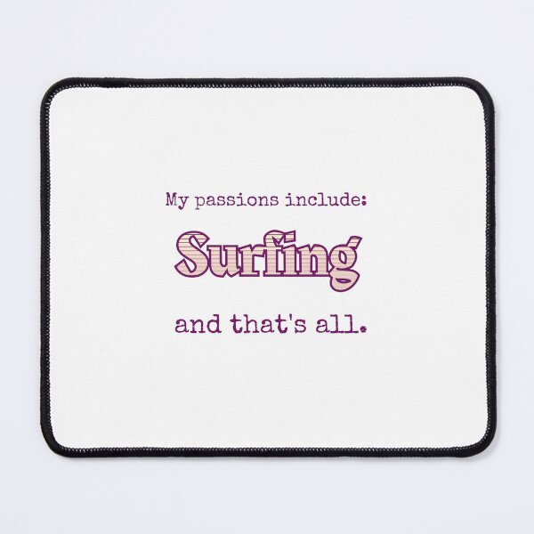 Item preview, Surfing is my passion designed and sold by cooldesignsalot.
