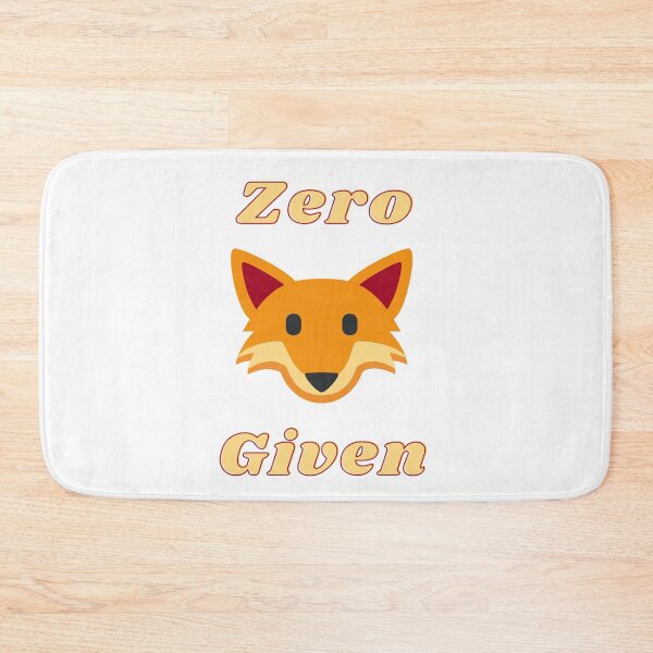 Item preview, Zero Fox Given designed and sold by CoolestStore.