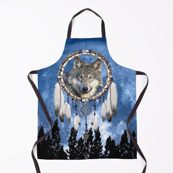 Item preview, Wolf and Dream Catcher designed and sold by Erika Kaisersot.