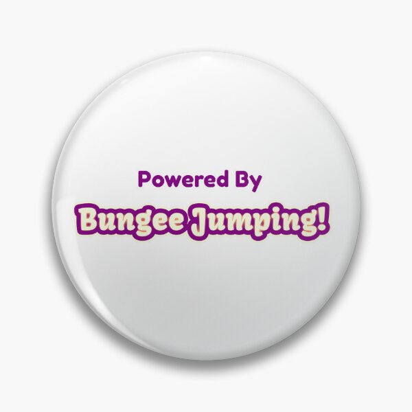 Item preview, Powered By Bungee Jumping designed and sold by cooldesignsalot.