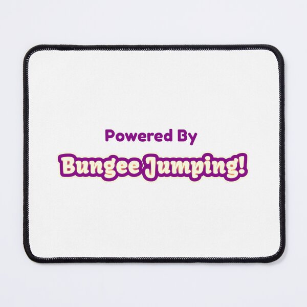Item preview, Powered By Bungee Jumping designed and sold by cooldesignsalot.