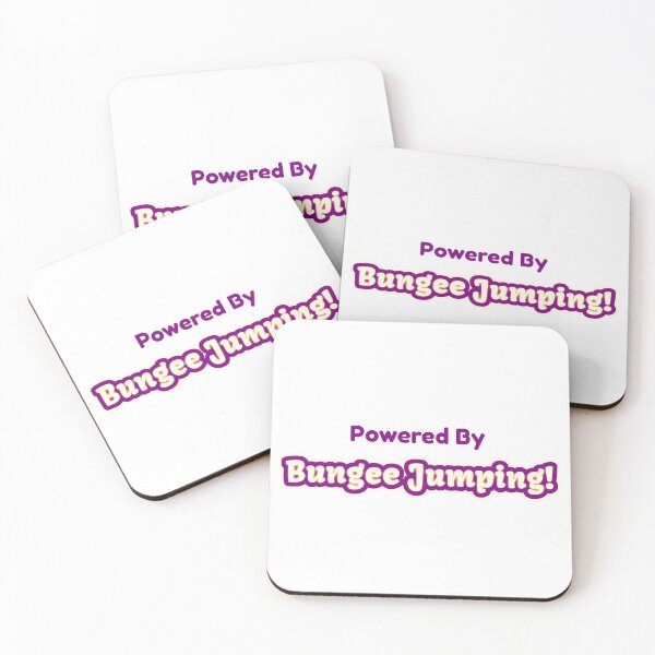 Item preview, Powered By Bungee Jumping designed and sold by cooldesignsalot.