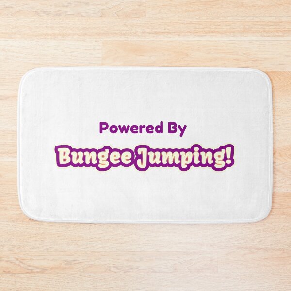 Item preview, Powered By Bungee Jumping designed and sold by cooldesignsalot.