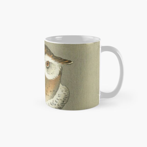 Item preview, Long-eared owl in ginkgo by Ohara Koson designed and sold by see-the-fox.