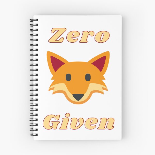 Item preview, Zero Fox Given designed and sold by CoolestStore.