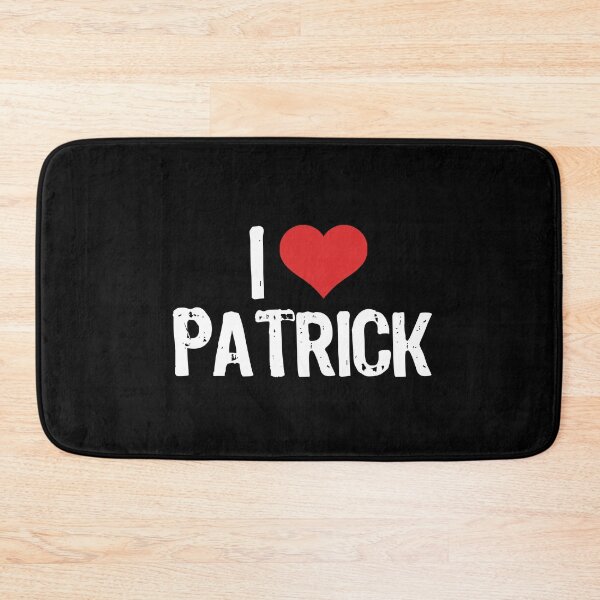 Item preview, I Love Patrick designed and sold by The "I Love Everything" Shop.