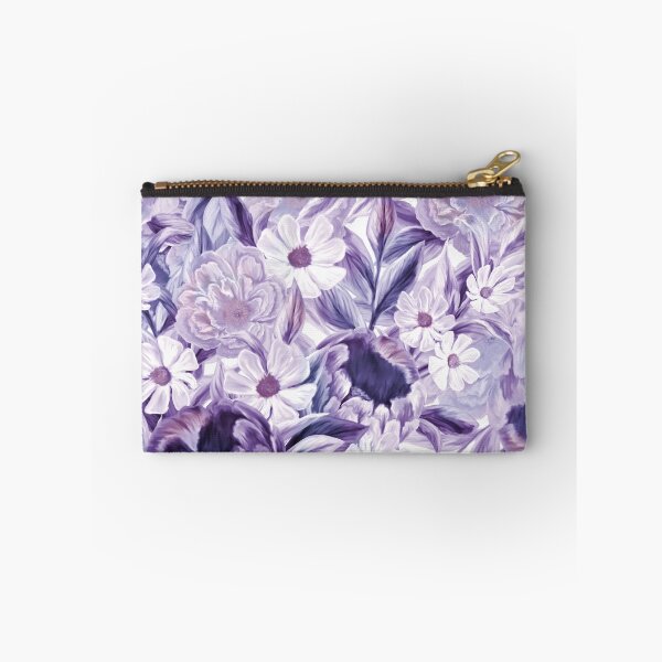 Item preview, Elegant  and classy purple and White Liliac Bloom pattern Throw  pillow  gift for wife gift for gilfriend gift for flower lovers . designed and sold by GhostAmine.