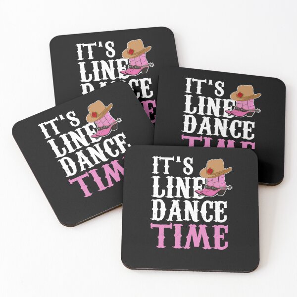 Item preview, It's Line Dance Time Line Dancing Cowgirl designed and sold by theshirtinator.