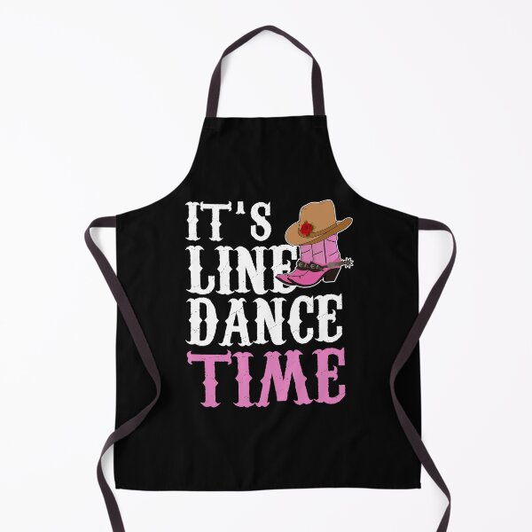 Item preview, It's Line Dance Time Line Dancing Cowgirl designed and sold by theshirtinator.