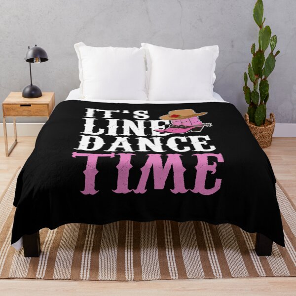 Item preview, It's Line Dance Time Line Dancing Cowgirl designed and sold by theshirtinator.