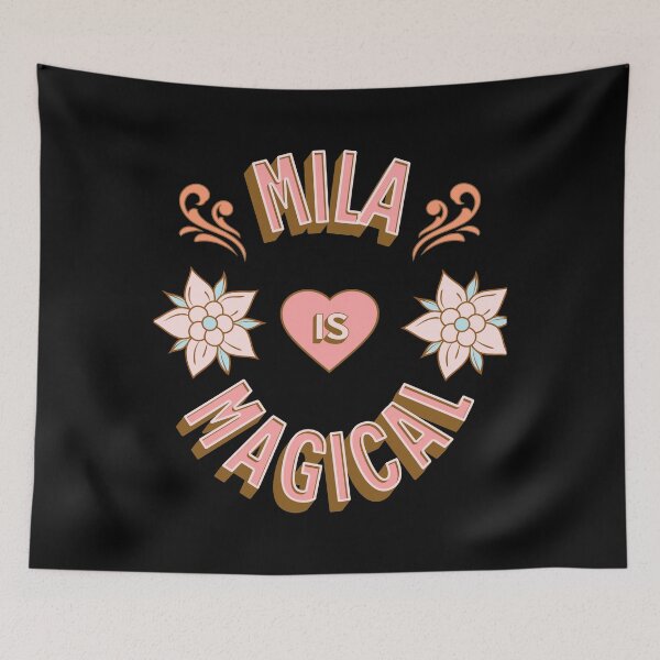 Item preview, MIla is Magical - First Names - Birthday Gifts - Alliteration Fans designed and sold by epicthoughts.