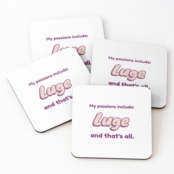 Item preview, Luge is my passion designed and sold by cooldesignsalot.