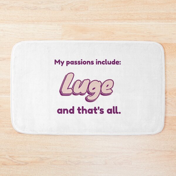 Item preview, Luge is my passion designed and sold by cooldesignsalot.