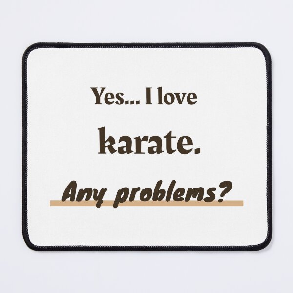 Item preview, I love Karate designed and sold by cooldesignsalot.