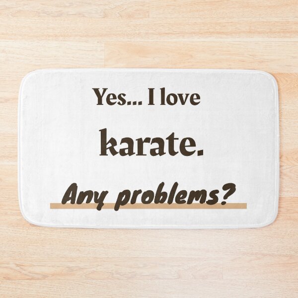 Item preview, I love Karate designed and sold by cooldesignsalot.