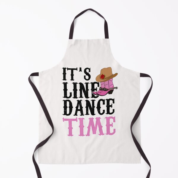 Item preview, It's Line Dance Time Line Dancing Cowgirl designed and sold by theshirtinator.