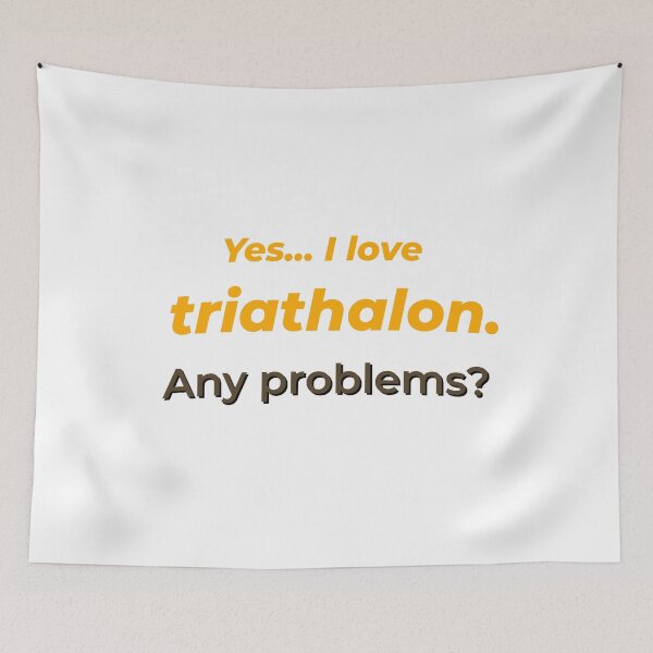 Item preview, I love Triathalon designed and sold by cooldesignsalot.
