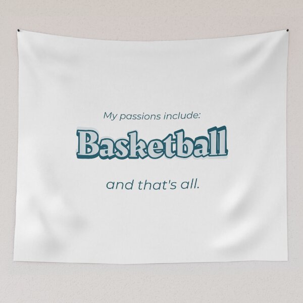 Aperçu de l'œuvre Le basket est ma passion créée et vendue par cooldesignsalot.