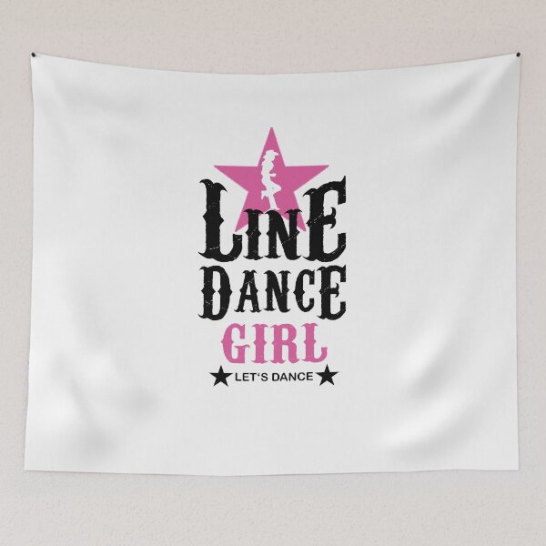 Item preview, Line Dance Girl Let's Dance designed and sold by theshirtinator.