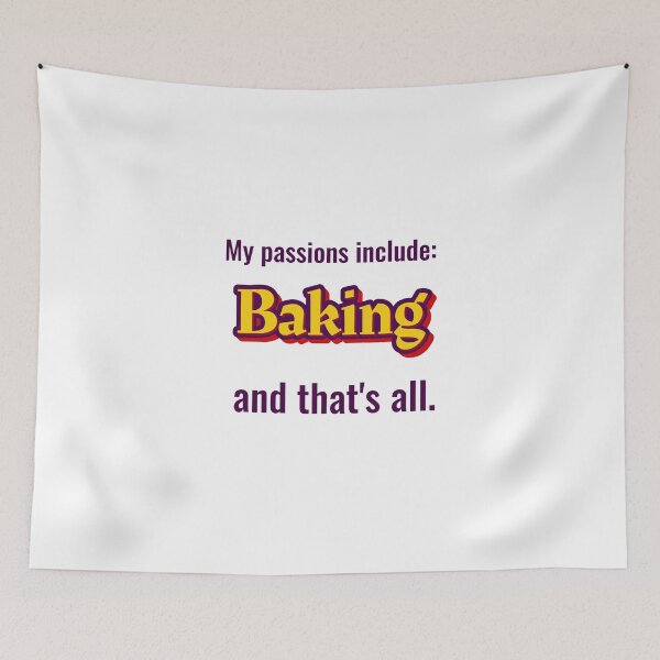 Item preview, Baking is my passion designed and sold by cooldesignsalot.