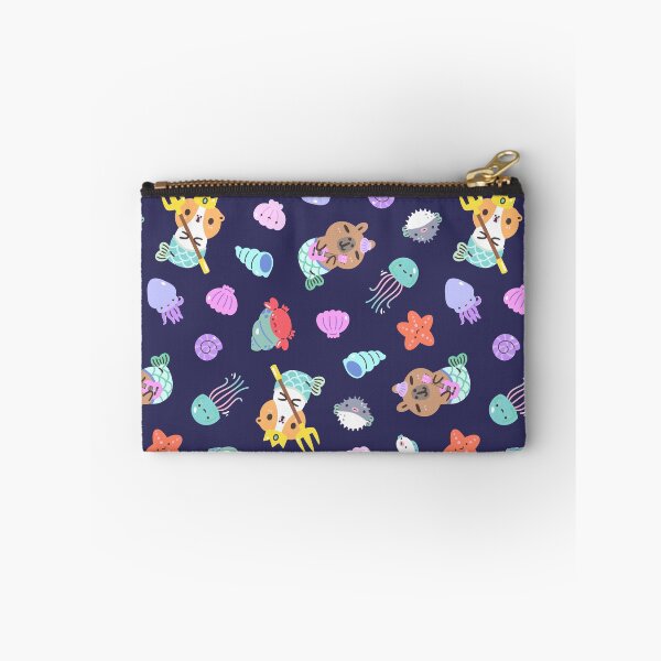 Item preview, Bubu and Moonch, Capybara and Guinea pig Meraid Under the Sea Pattern  designed and sold by Miri-Noristudio.