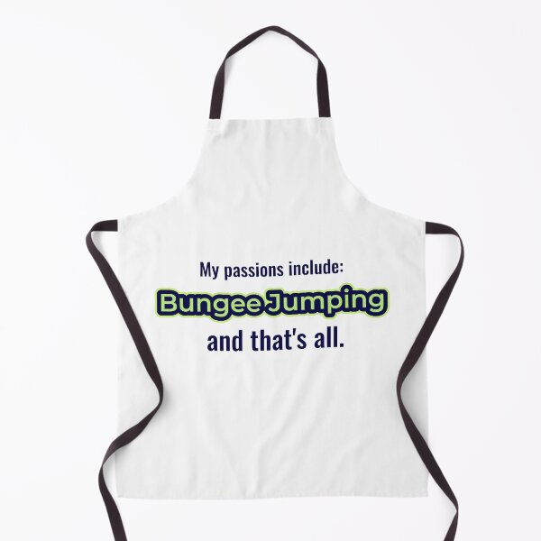 Item preview, Bungee Jumping is my passion designed and sold by cooldesignsalot.