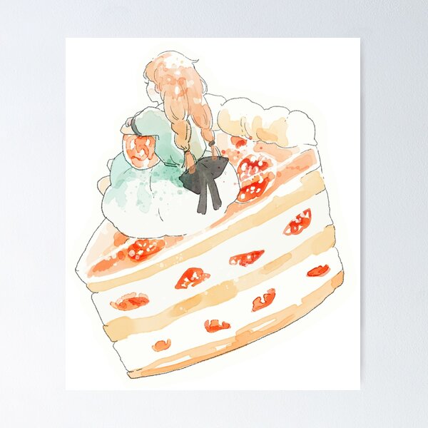 Item preview, strawberry shortcake girl designed and sold by tofuvi.
