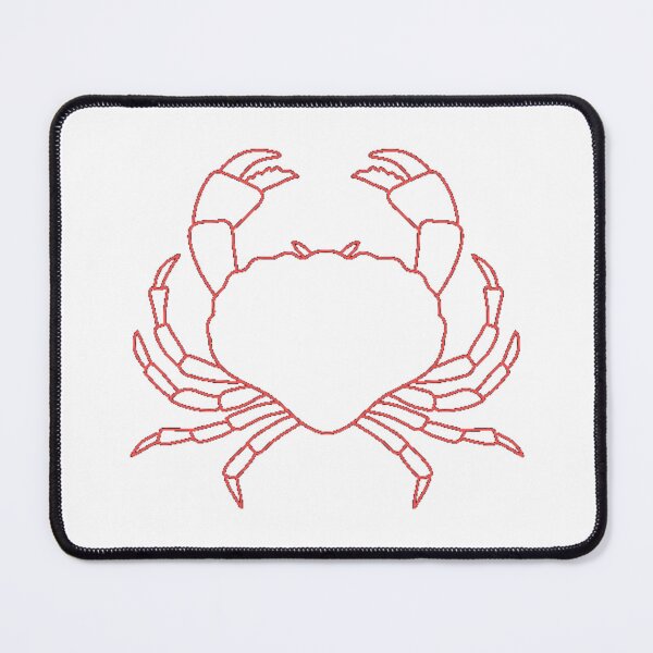 Item preview, Red cancer crab designed and sold by Wavytarot.