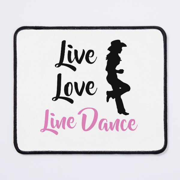 Item preview, Live Love Line Dance Cowgirl designed and sold by theshirtinator.