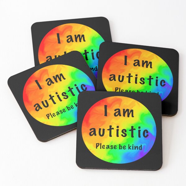 Item preview, I am autistic, Please be kind — planet designed and sold by Fantistic  on Redbubble.