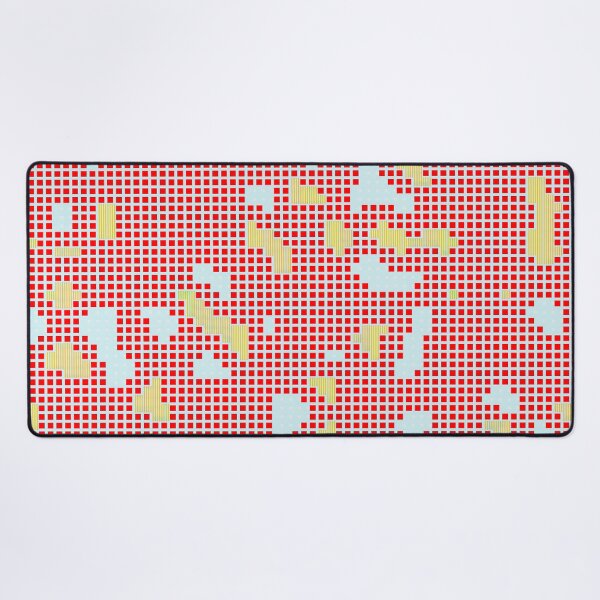 Item preview, Red Modern Contemporary Camouflage Pattern designed and sold by Weirdsmith.