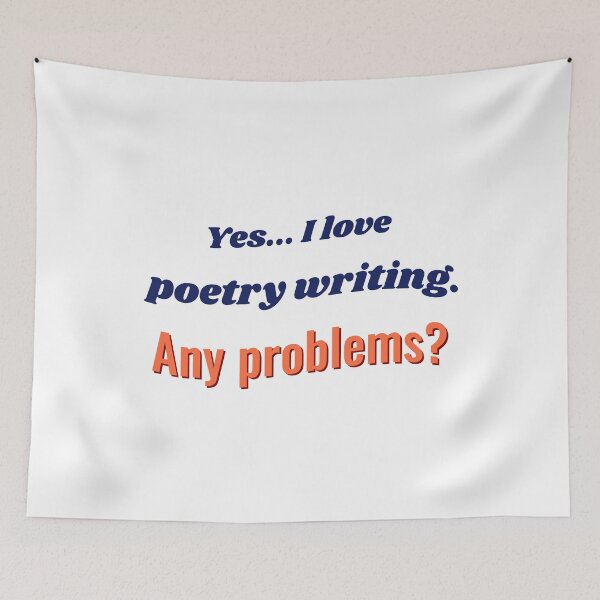 Item preview, I love Poetry Writing designed and sold by cooldesignsalot.