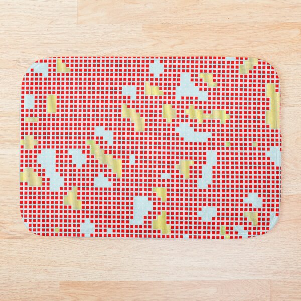 Item preview, Red Modern Contemporary Camouflage Pattern designed and sold by Weirdsmith.