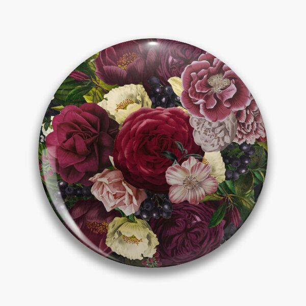 Artikelvorschau, Ruby and Pink Vintage Floral entworfen und verkauft von meggydesigns.