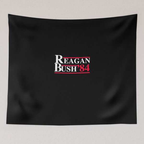 Item preview, Reagan Bush '84 Retro Logo Red White Blue Election Ronald George 1984 84 Campaign T Shirt Hoodie Sticker Retro 80s 1980s Throwback designed and sold by arcadetoystore.