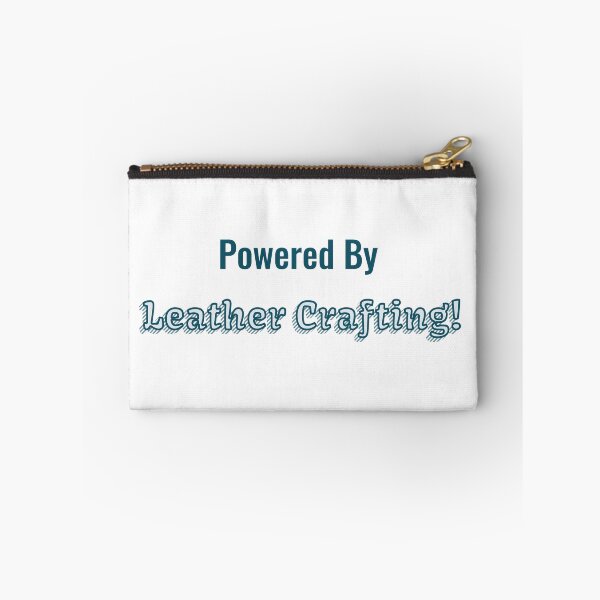 Item preview, Powered By Leather Crafting designed and sold by cooldesignsalot.