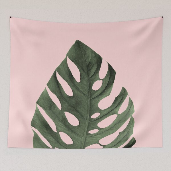 Item preview, Pink Monstera Leaf Tropical designed and sold by Tropical Arts.