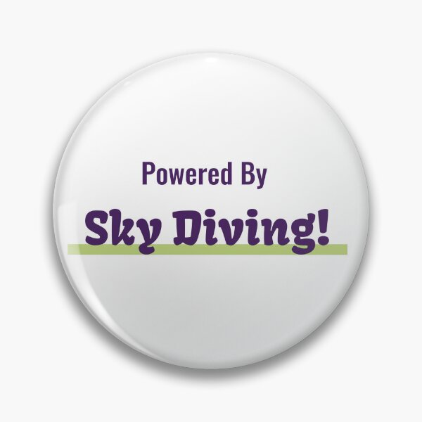 Item preview, Powered By Sky Diving designed and sold by cooldesignsalot.