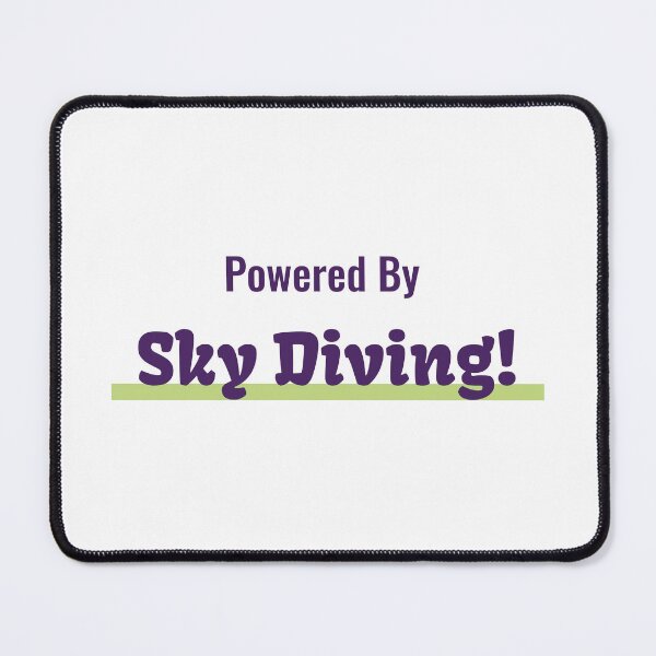 Item preview, Powered By Sky Diving designed and sold by cooldesignsalot.