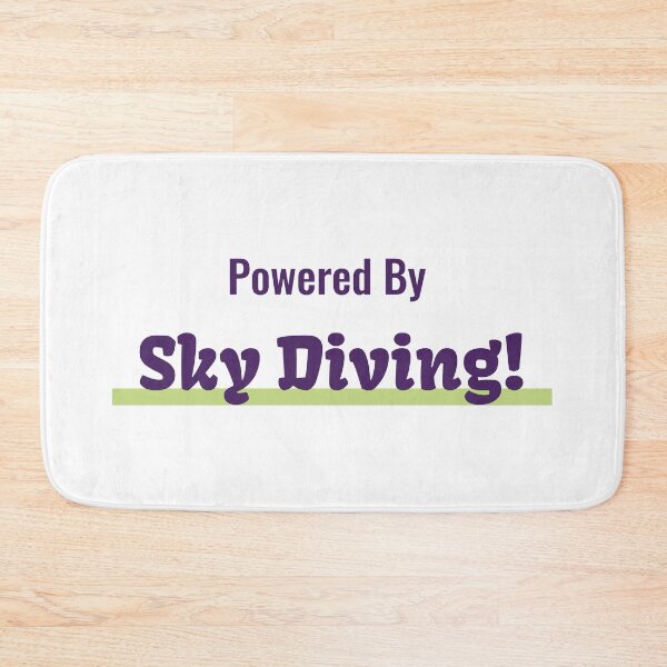 Item preview, Powered By Sky Diving designed and sold by cooldesignsalot.