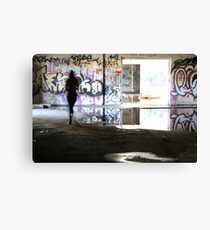 a quick getaway Canvas Print