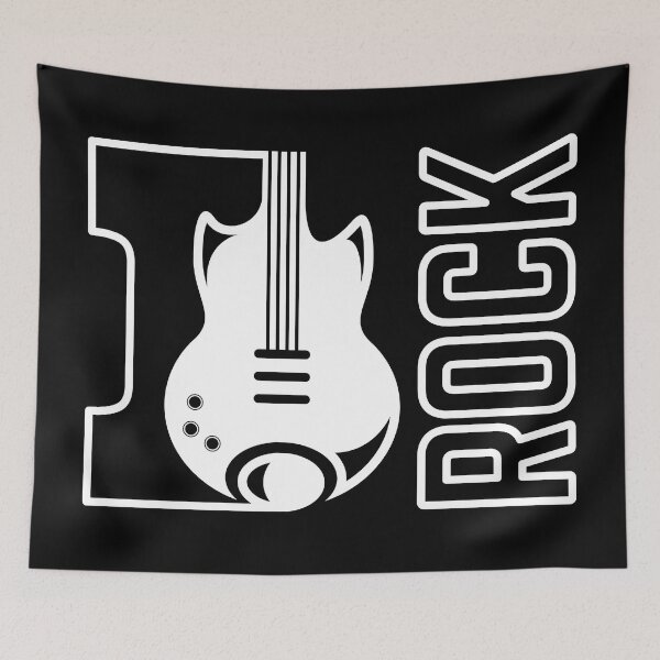 Item preview, I Love Rock | Metal Rock | White designed and sold by DKdesigns27.