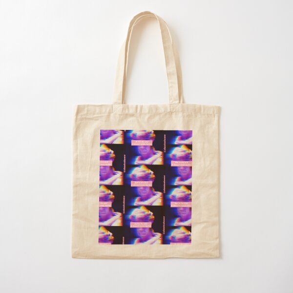 In the End Vaporwave Matters Cotton Tote Bag
