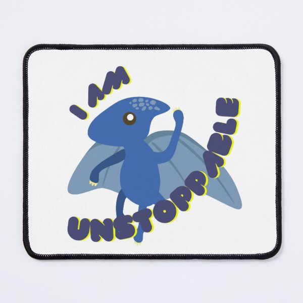 Item preview, COOL MOTIVATIVED DINO - BLUE designed and sold by Kinkalow.