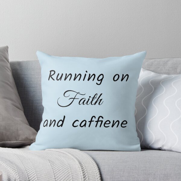 Item preview, Faith and Caffiene - black designed and sold by EternalSkye.