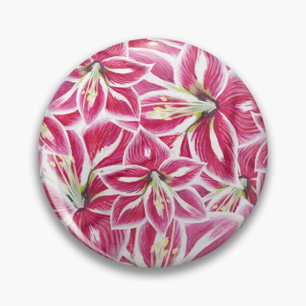 Item preview, Amaryllis pink flowers  designed and sold by AleFairyland.